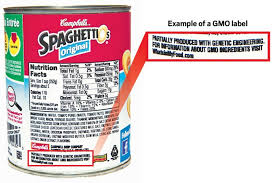 Standard GMO labeling symbol